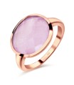 Rose Quartz Silver Rings NSR-2234